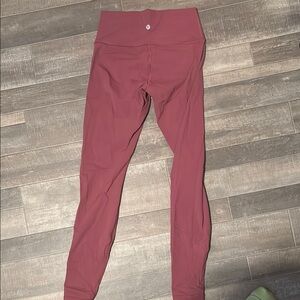 Lululemon High-Waisted Pink Leggings